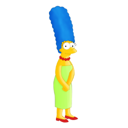 Marge Simpson Icon 256x256 png